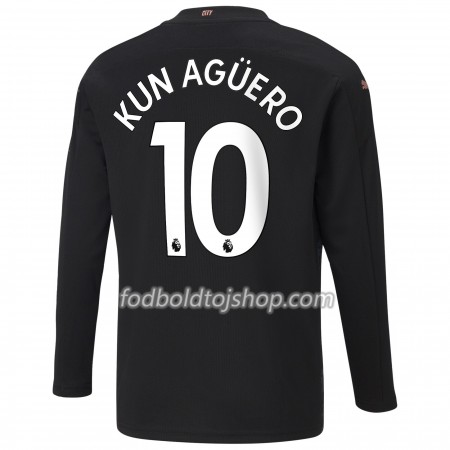 Manchester City Sergio Agüero 10 Udebanetrøje 2020-21 L/S